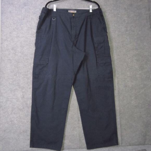 5.11 Tactical Other - 5.11 Tactical Pants Mens Navy Cargo Ripstop Utility Work Outdoor Hiking